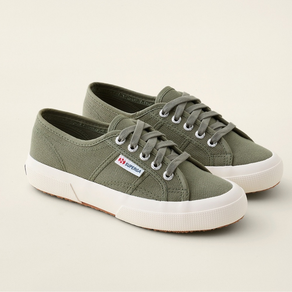 Superga 2750 Cotu Classic Sneaker 7.5W/6M green safari